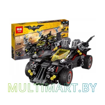 Конструктор Lepin 07077 Крутой Бэтмобиль (1496 деталей) картинка 2